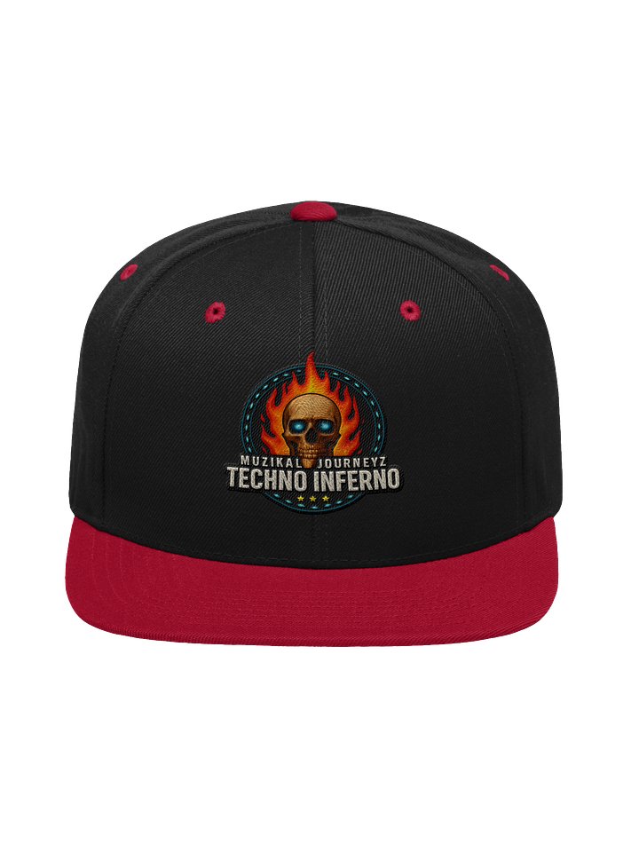 Techno Inferno Snapback Cap product image (1)