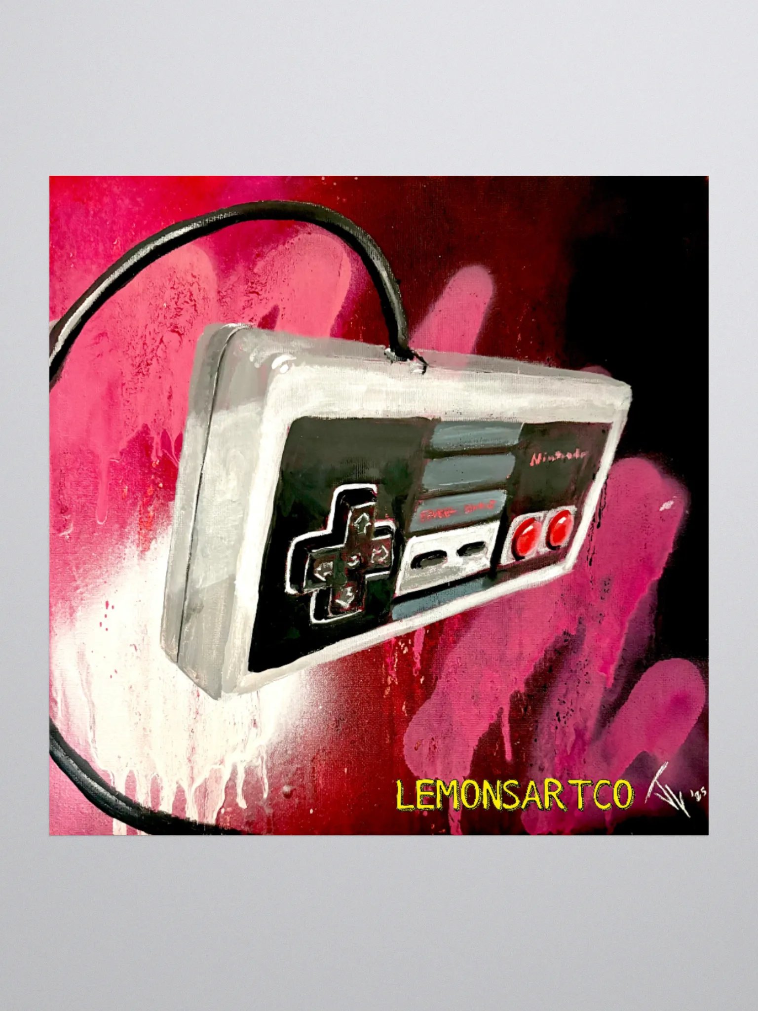 THE Classic Nintendo NES Controller Stickers product image (1)