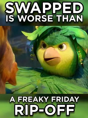 Swapped is WORSE Than a Freaky Friday Rip-Off Full Video on YouTube (ElectricDragon505) #fyp #fypシ゚ #animation #animationtiktok #cartoon #cartoons #cartoontiktok #movie #movies #cinema #film #review #moviereview #netflix #netflixmovies #netflixmovie #netflixanimation #skydance #skydanceanimation #swapped #swap #freakyfriday #bodyswap #ripoff #ripoffs #knockoff #knockoffs