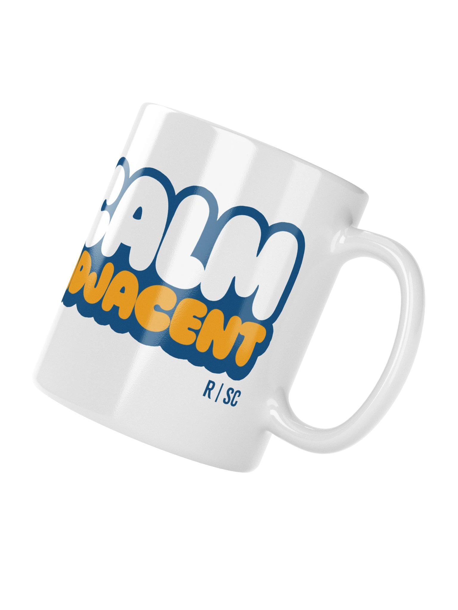 Calm Adjacent White Mug product image (10)