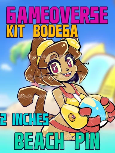 PRE-ORDER - Bikini/Beach Outfit Kit Bodega Enamel Pin product image (1)