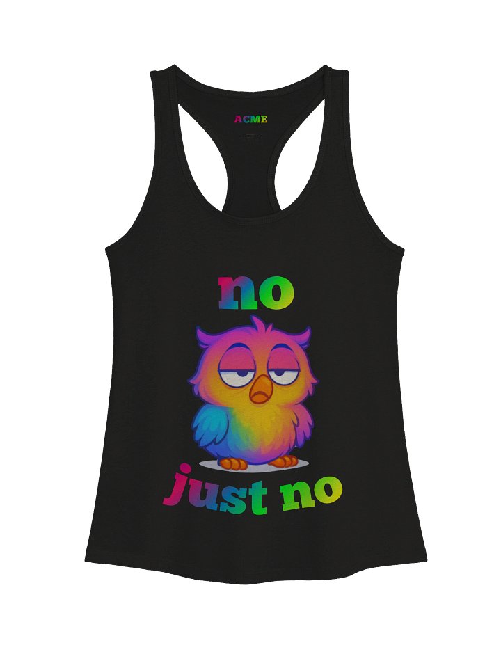 no, just no Women's Racerback Tank product image (1)