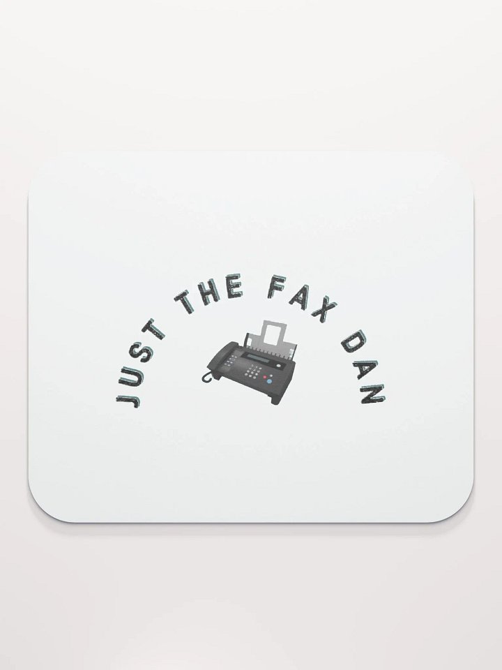 Just The Fax Mouse Pad product image (2)