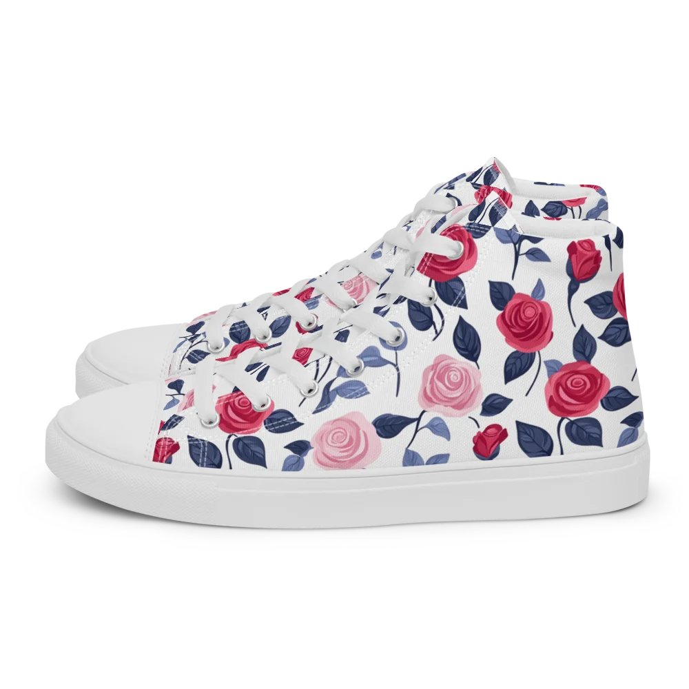 Retro Rose High Tops product image (1)
