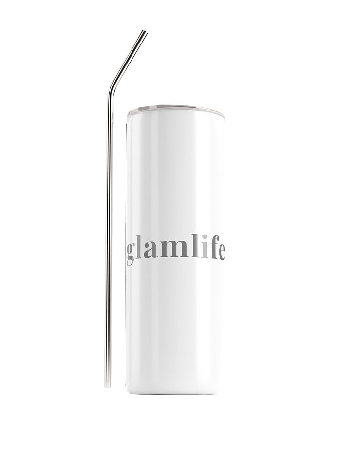 Glamlife White Tumbler product image (1)