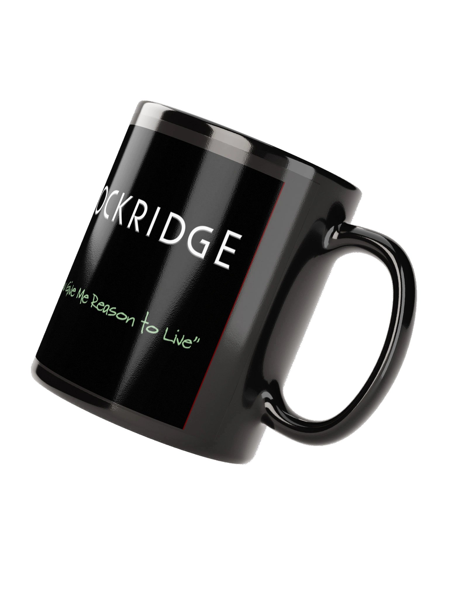 Rockridge - RANDY NEWMAN - Dual Quote Black Glossy Mug product image (7)