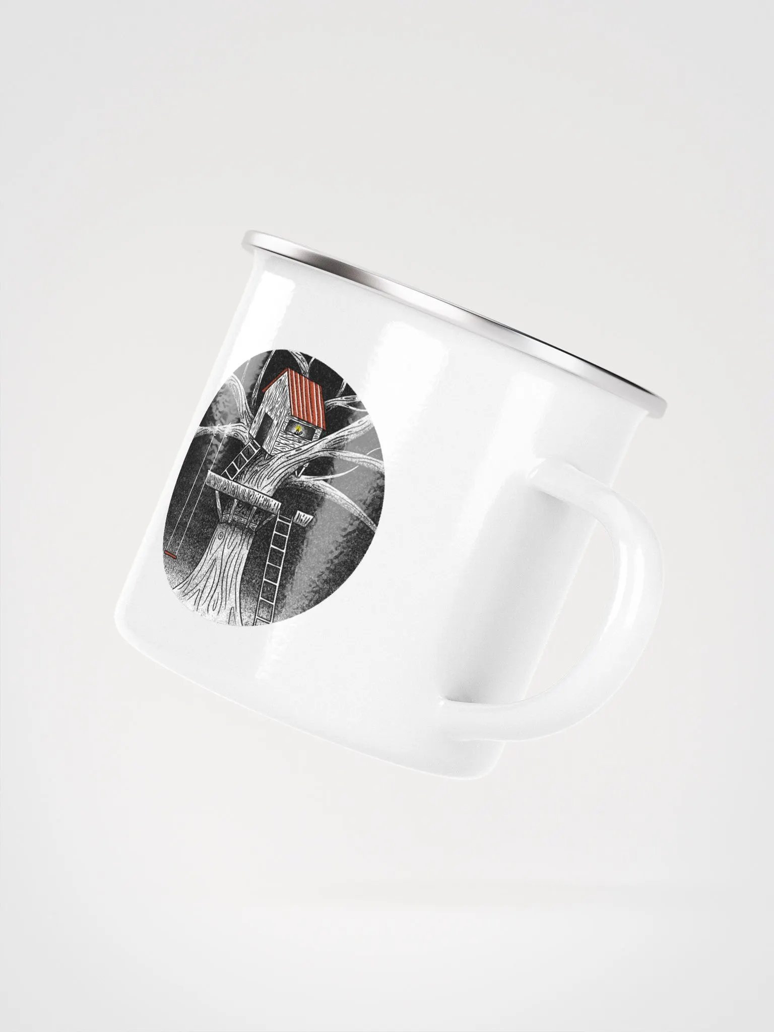 treehouse hideaway enamel mug product image (3)