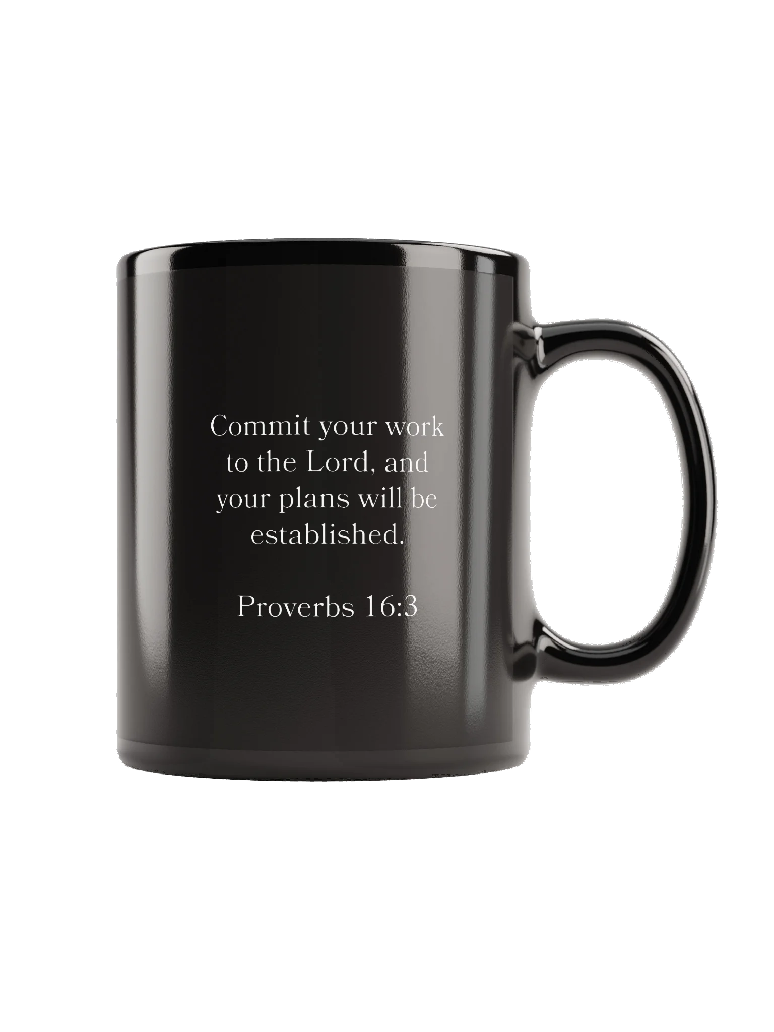 Commit Your Work to the Lord Bolt Mug product image (3)
