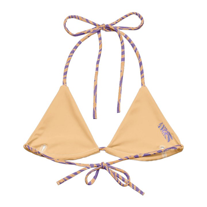 "Animal Stripe" Bikini Top product image (2)
