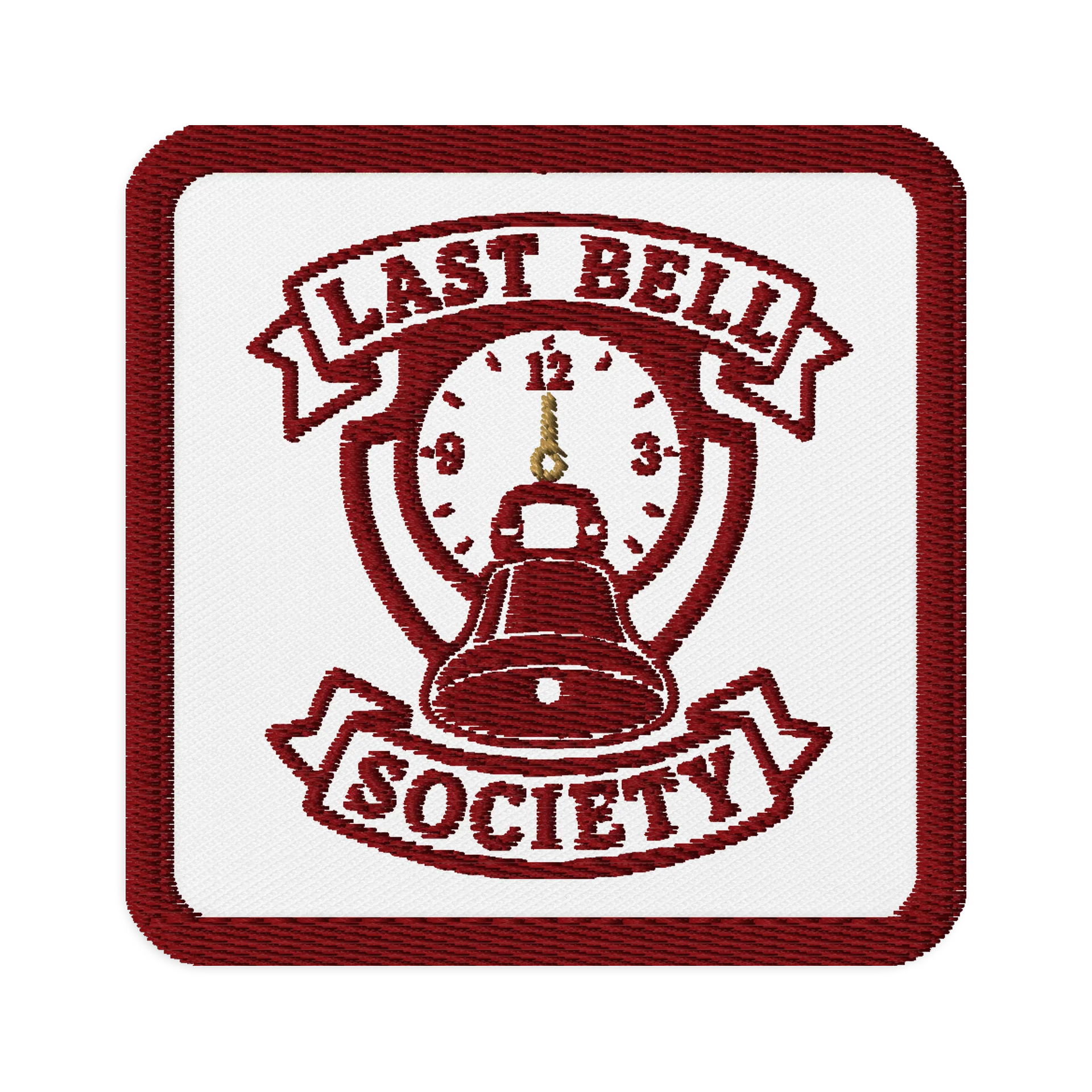 Last Bell Society Embroidered Patch product image (1)