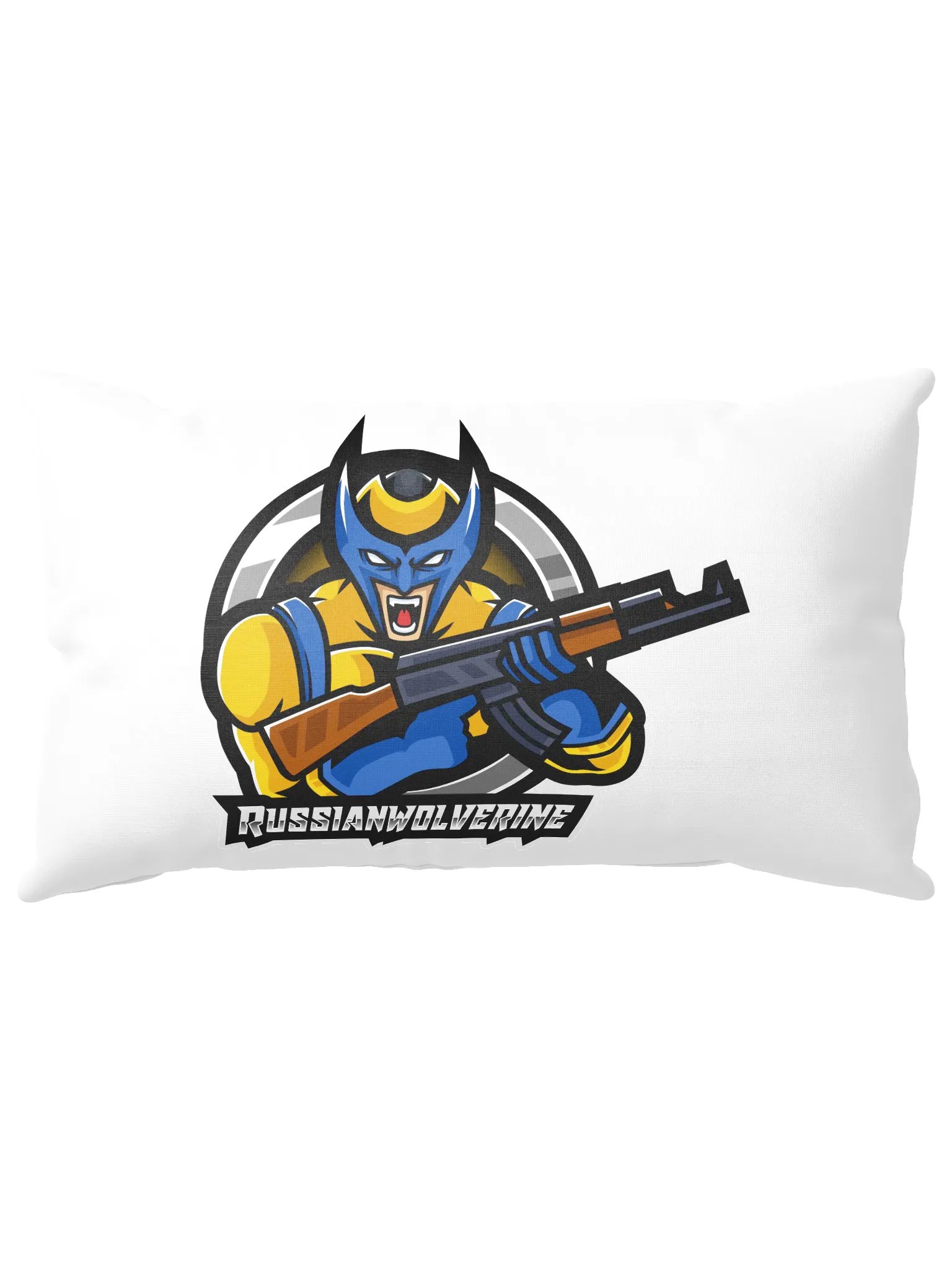 RussianWolverine All-Over Print Pillow product image (15)