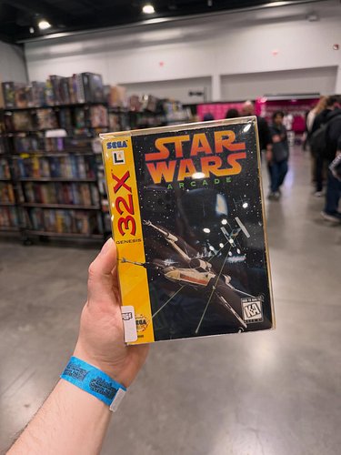 25th Midwest Gaming Classic was a blast! Found some incredible goodies, including Star Wars Arcade for the Sega 32X! Also gra...