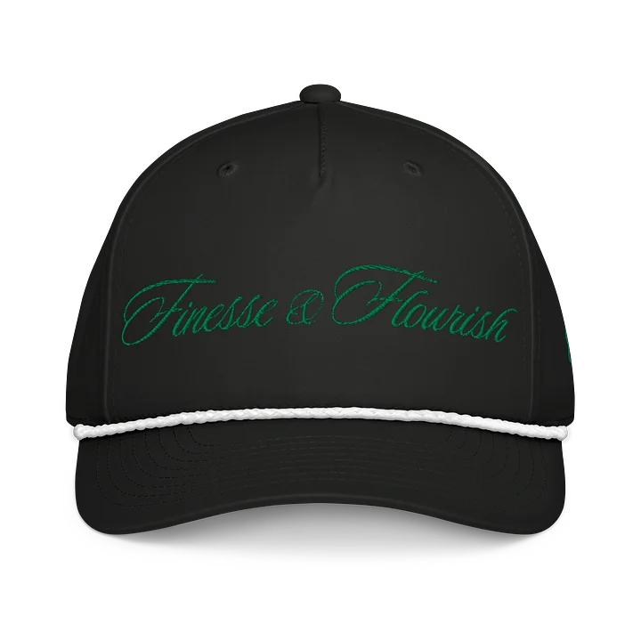 F&F Script Five-Panel Classic Rope Cap (GRN) product image (1)
