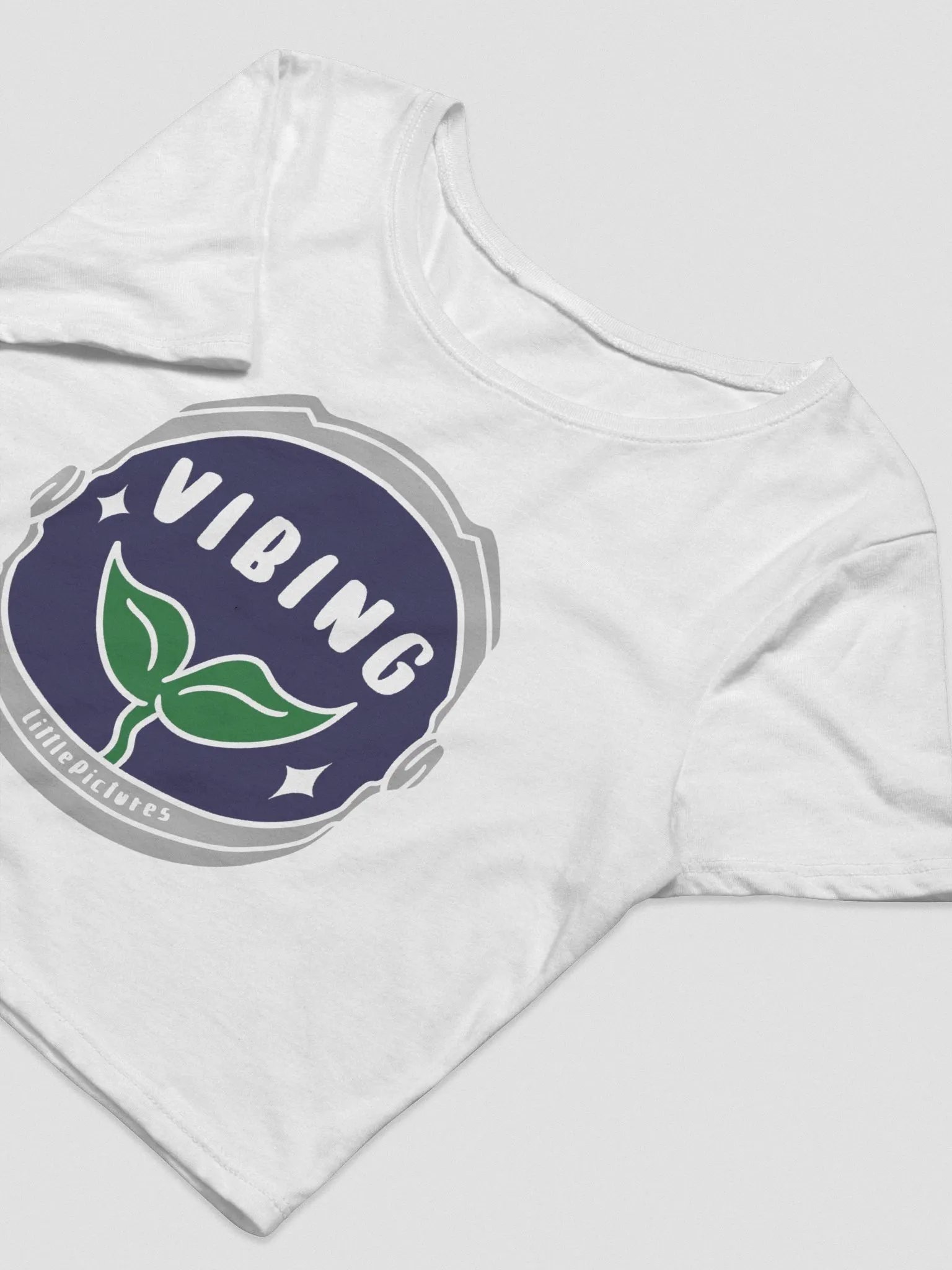 Vibing Crop Tee product image (6)