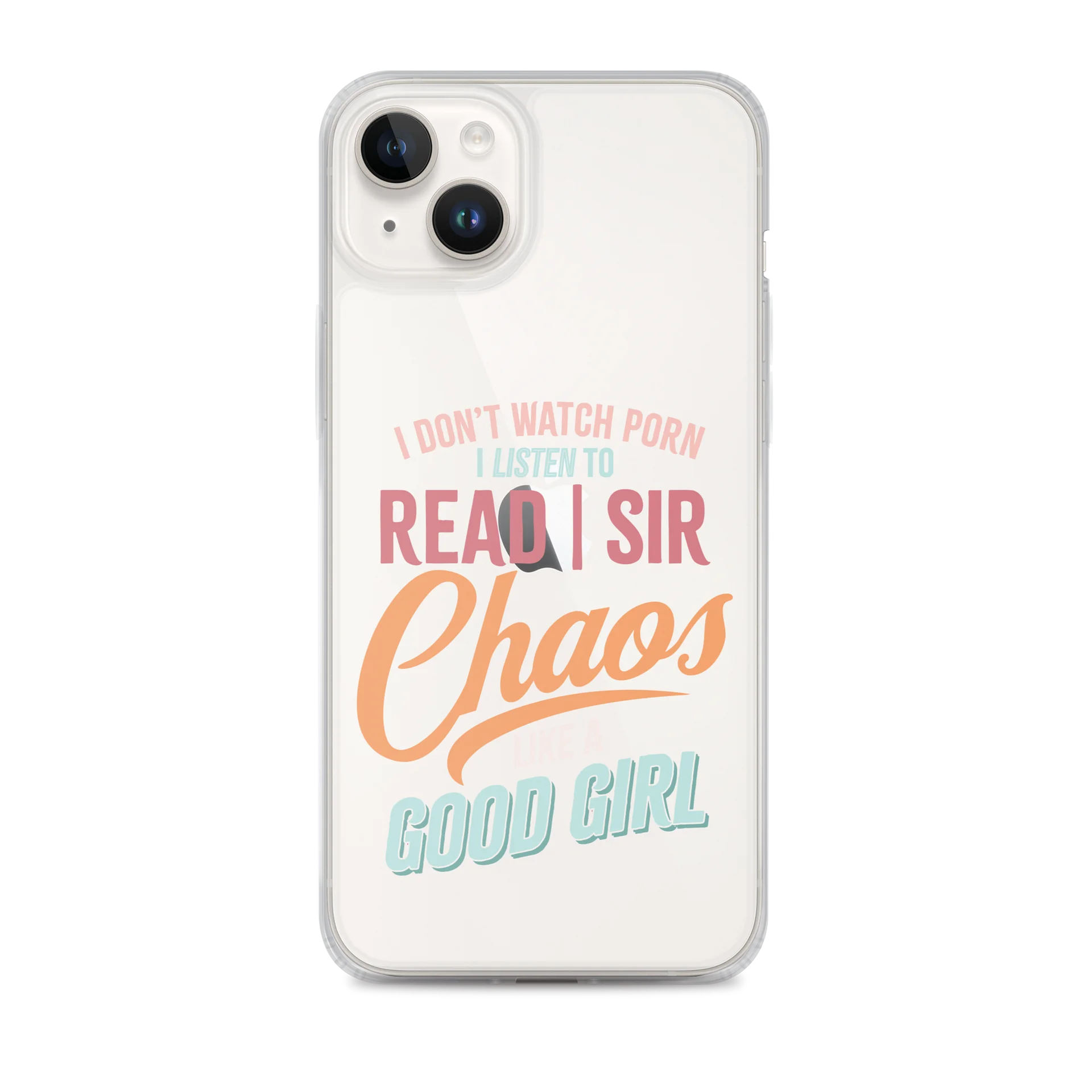 I Don't Watch... I Listen to iPhone Case (Good Girl) product image (1)