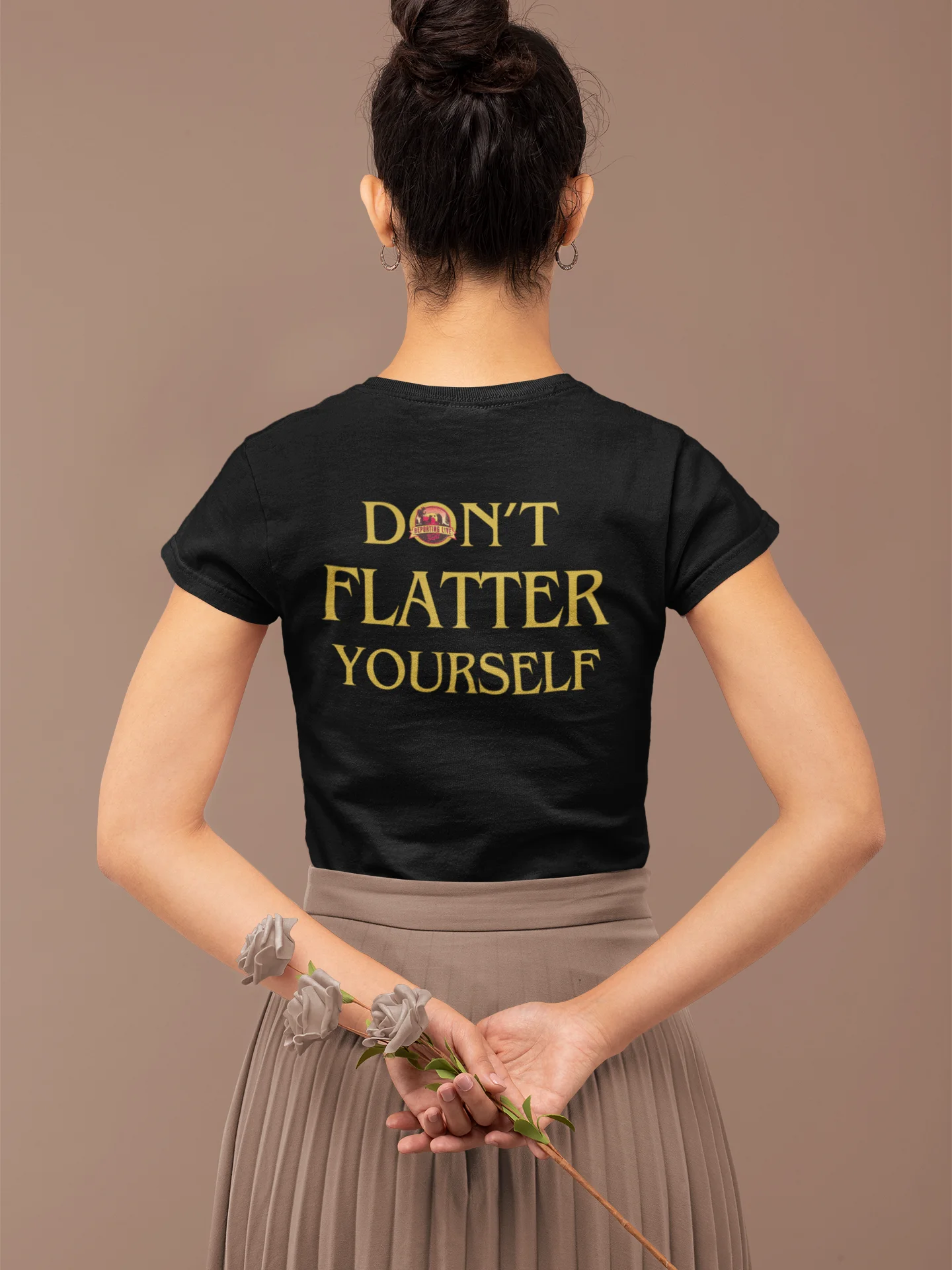 DFY Don't Flatter Yourself Reaction Shirt product image (68)