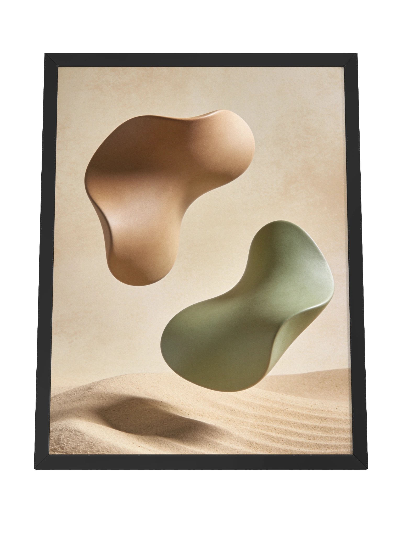 Desert Harmony: Abstract Earth Tones Wall Art-46×61 cm product image (11)