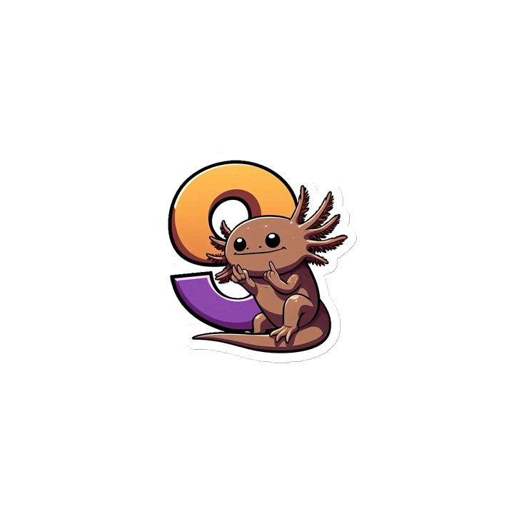 S3 The Wild Axolotls Team Magnet product image (1)