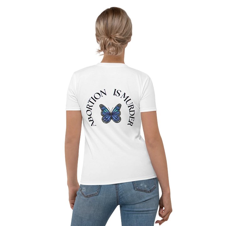 God's Little Butterfly Women's Crew Neck T-Shirt product image (2)
