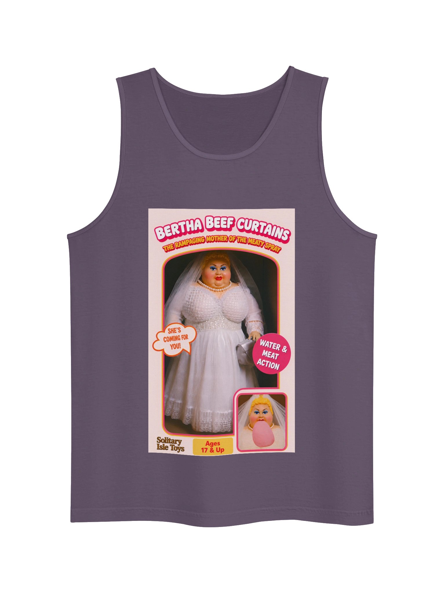 666 Toys | Bertha Beef Curtains | Comfort Colors Unisex Garment-Dyed Tank Top product image (5)