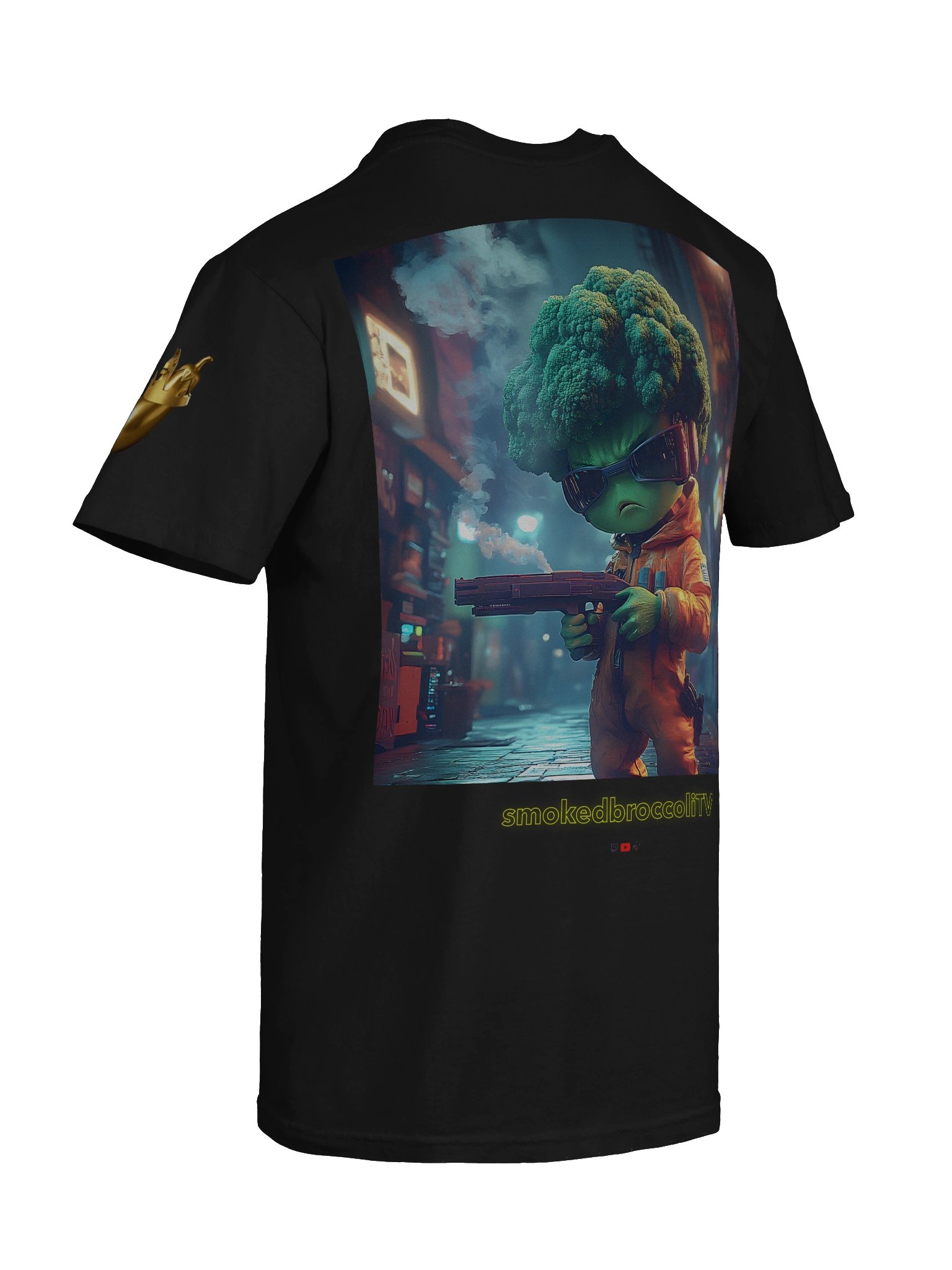 brocc's smoking gun tee product image (10)