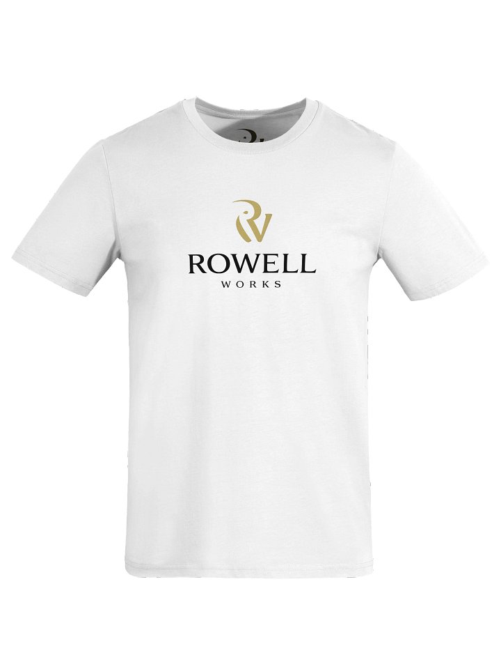Rowell Works Gold Monogram Tee Two product image (1)
