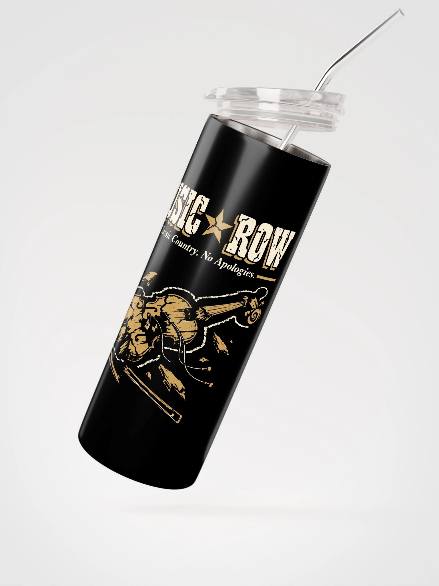 Music Row Busted Fiddle 20oz Tumbler - Drop 005 product image (2)