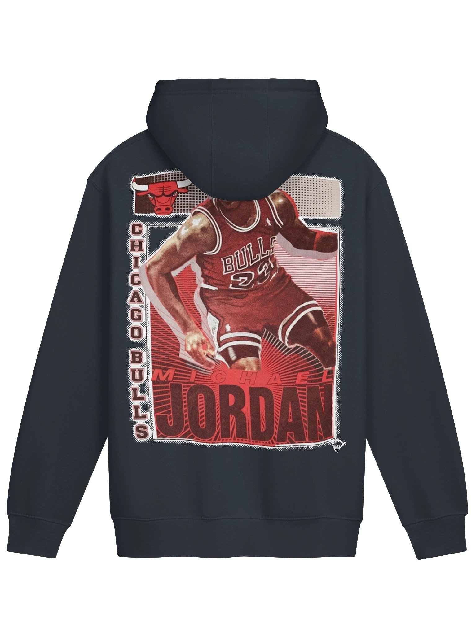 90s VINTAGE STARTER RETRO AIR JORDAN HOODIE product image (6)