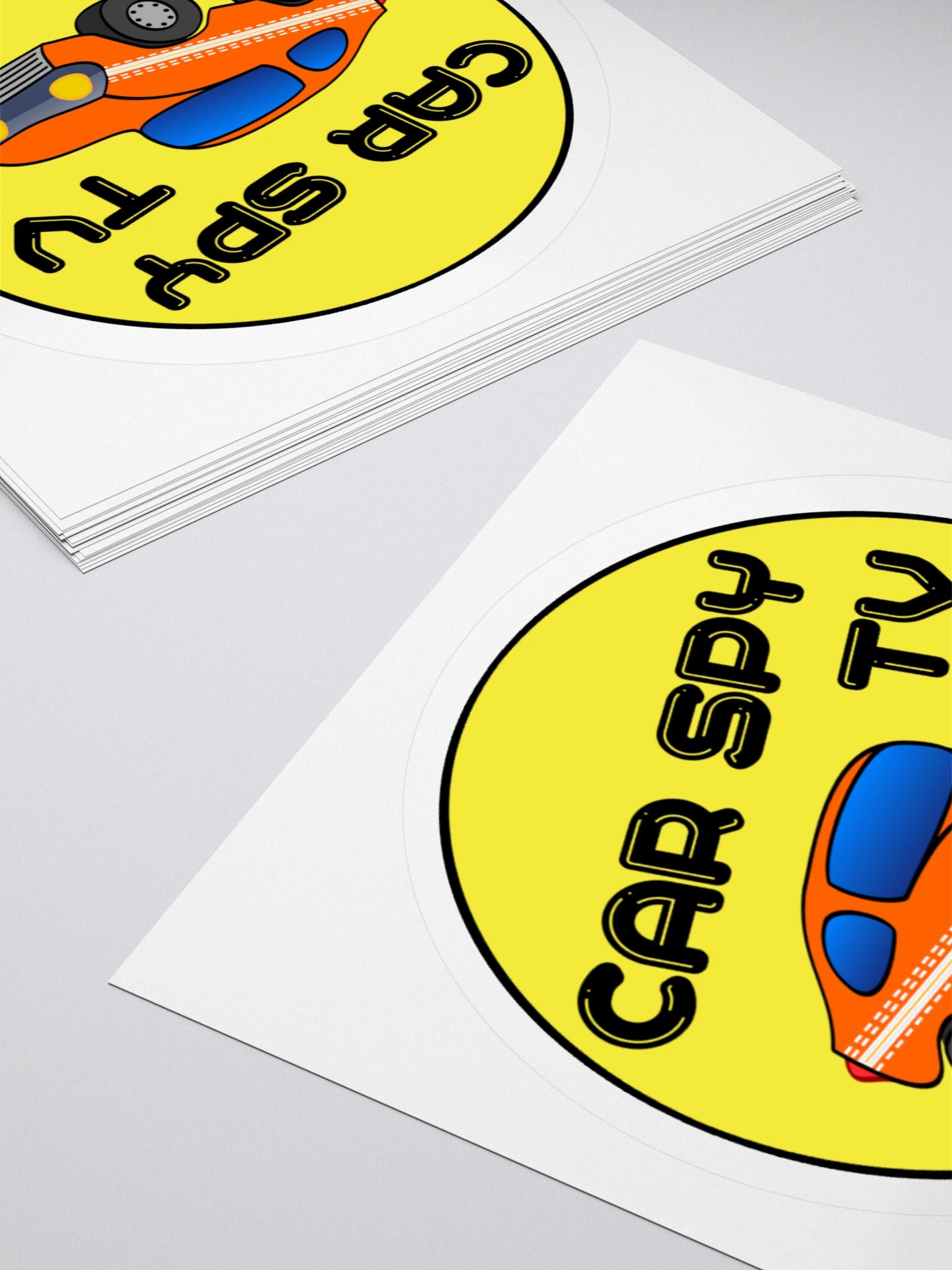 Sticky Sticker: CarSpyTV Logo product image (10)