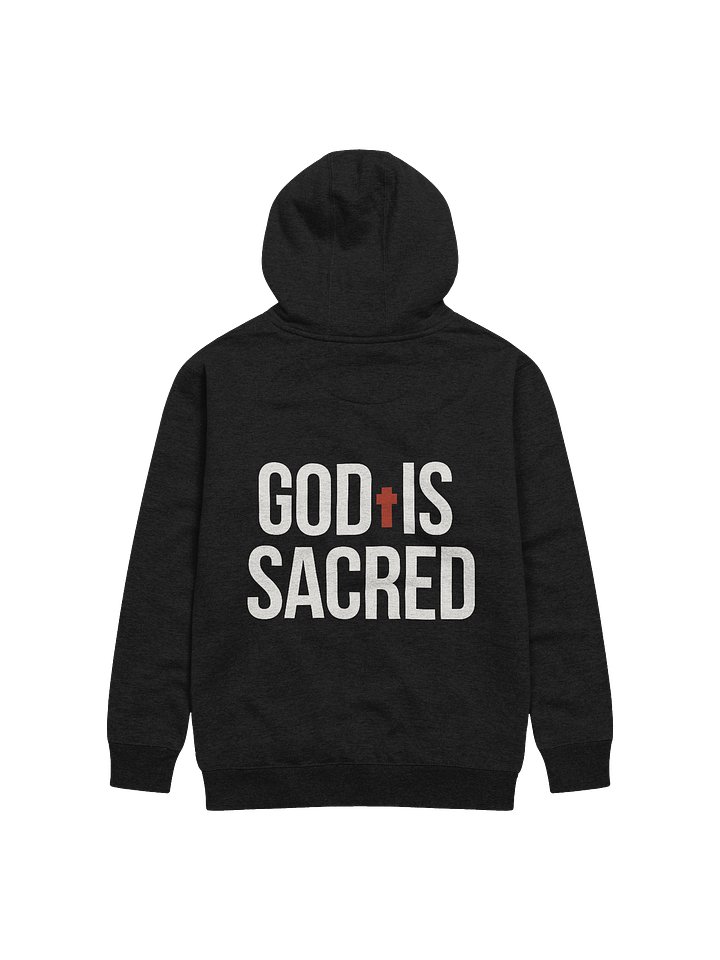 GOD IS SACRED HOODIE (Dark) product image (2)