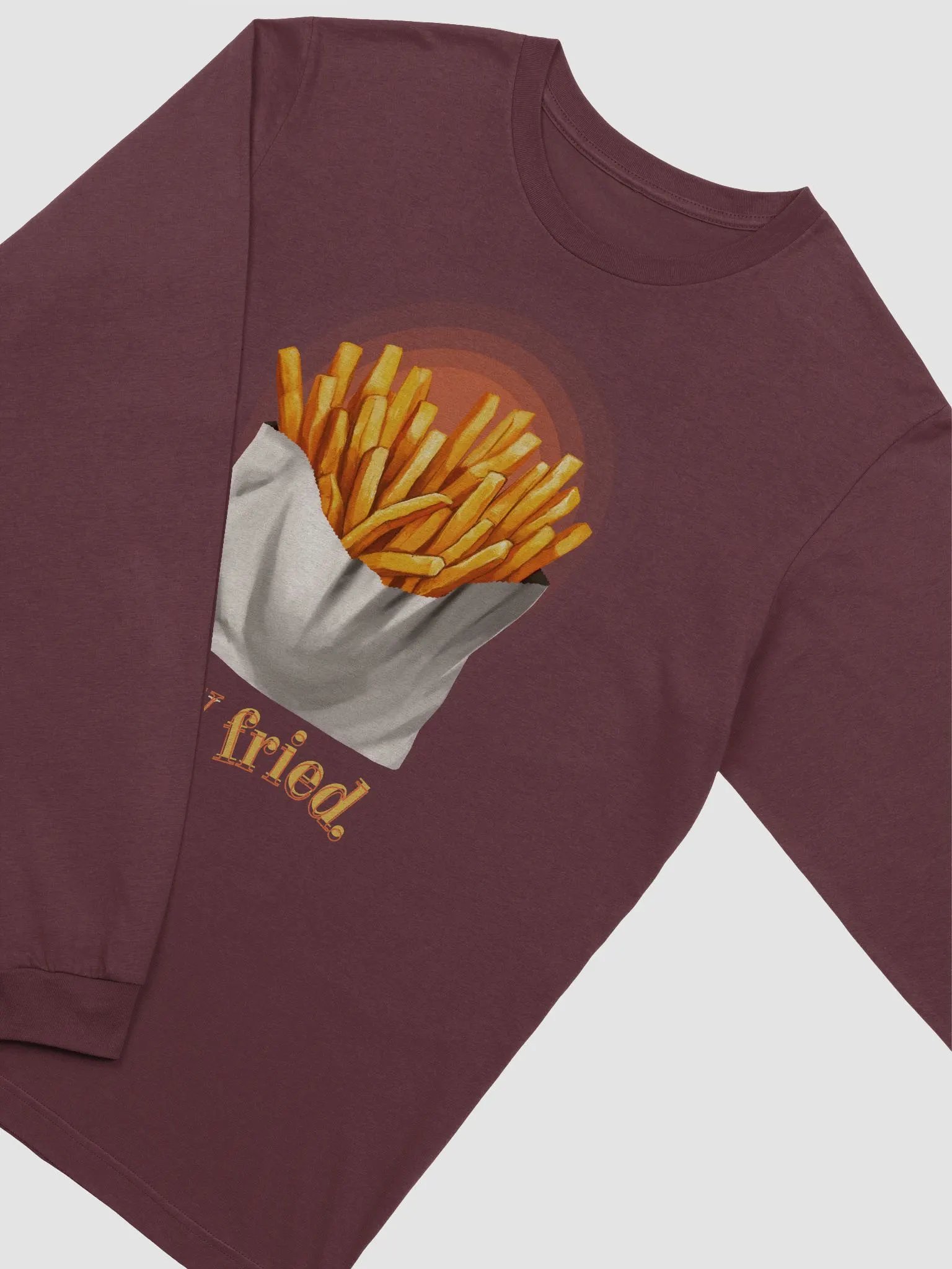 STAY FRIED supersoft long sleeve tee product image (35)