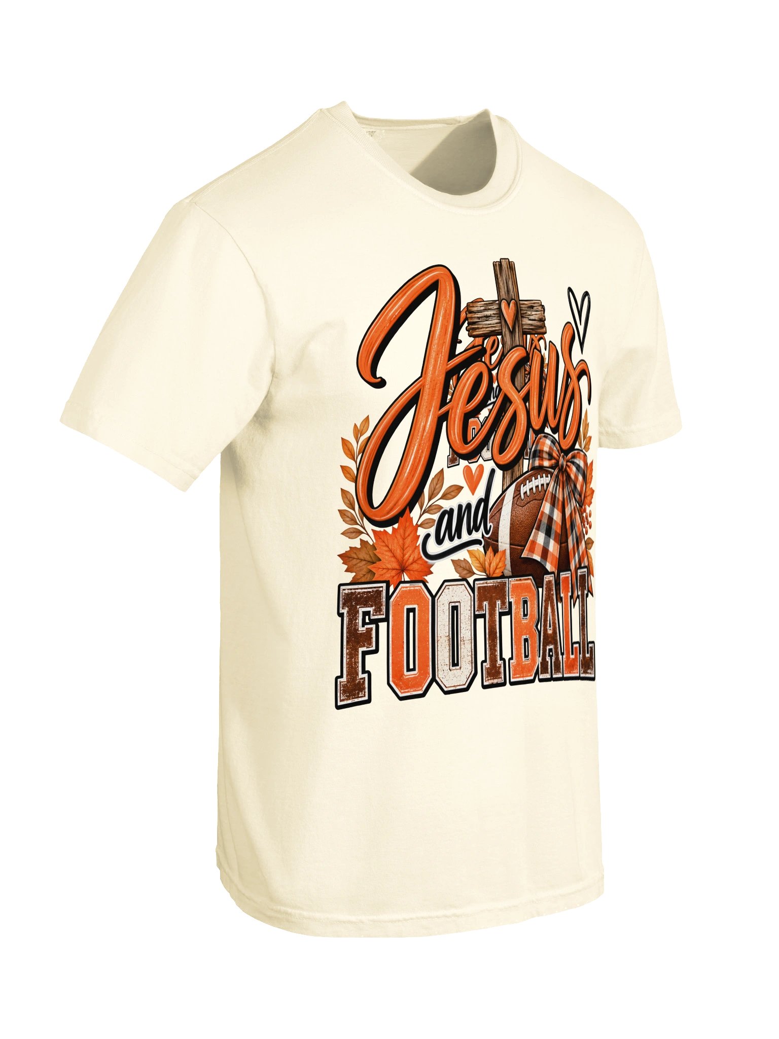 Jesus and Football Fall Tee product image (6)