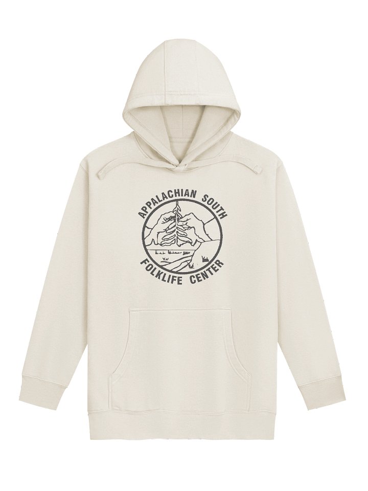 printed large logo hoodie product image (1)
