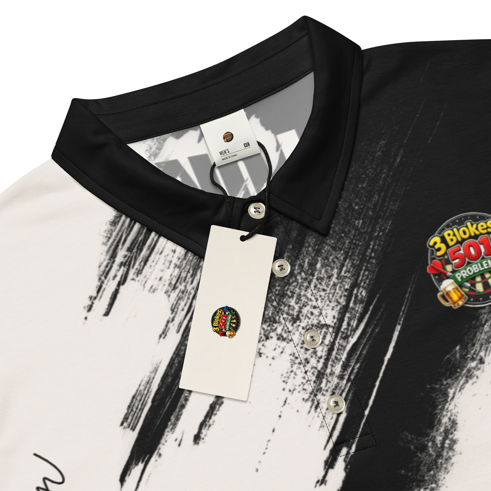3Blokes501Problems Match Shirt product image (2)