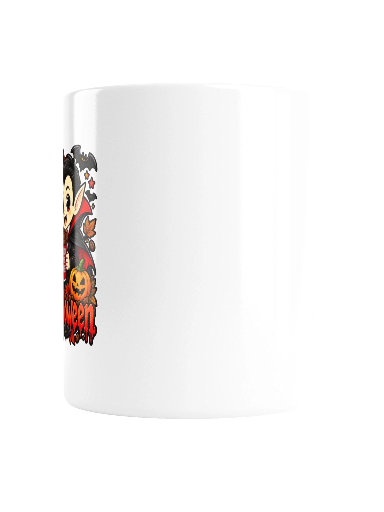 Cute Vampire Halloween Coffee Mug – Blood Type Coffee product image (4)