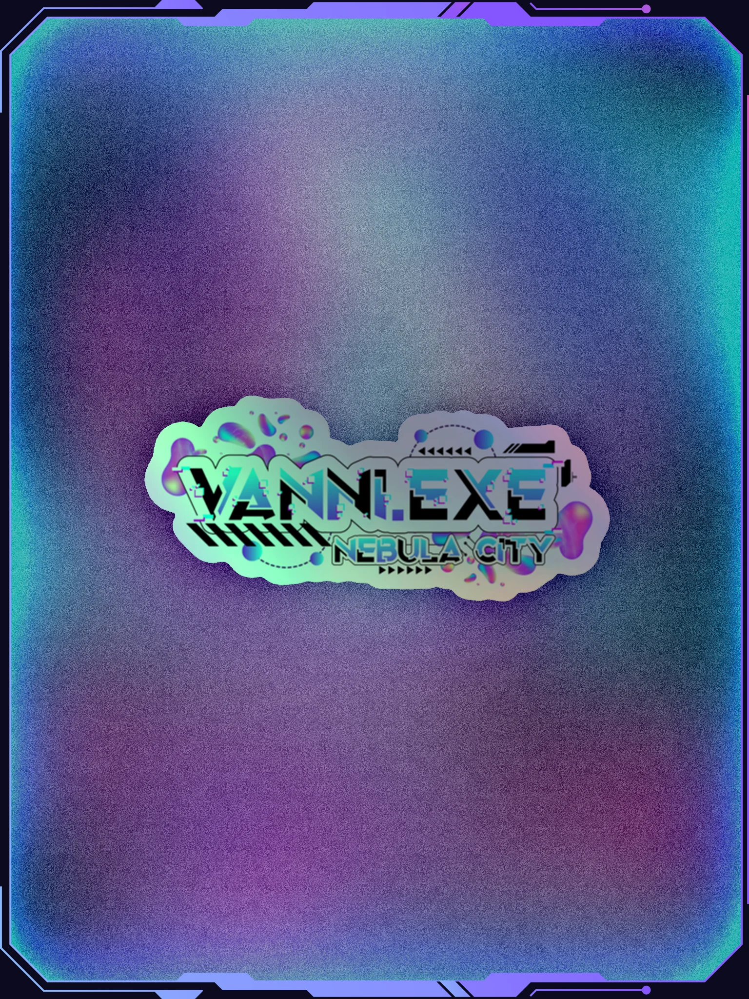 Vanni EXE Holographic Sticker Sheet product image (1)