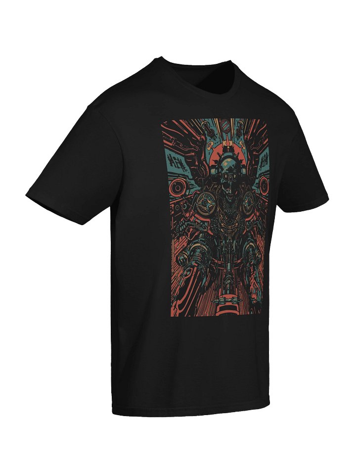 Cyber Mech Sentinel T-Shirt product image (2)