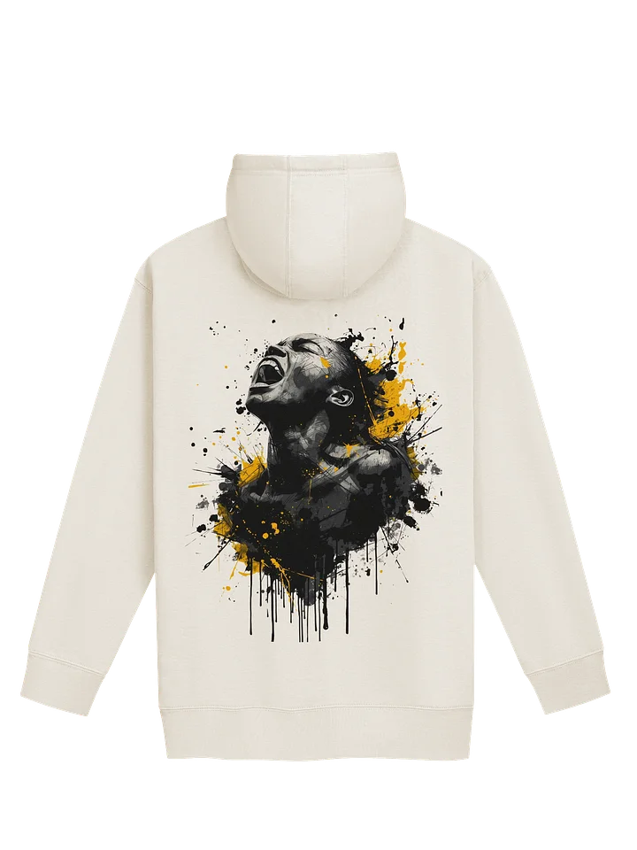 HAZARD EDITION: Electric Yellow & Black Ink Graphic Premium Hoodie & Sweatshirt Collection product image (1)