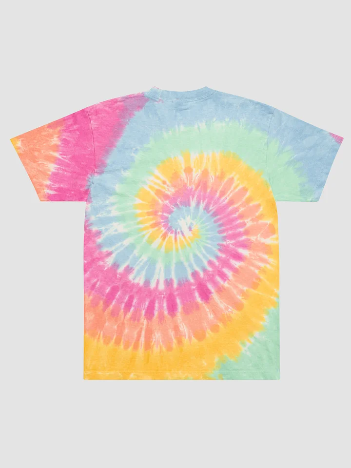 Words Are Hard Oversized Tie-Dye T-Shirt Rainbow product image (2)