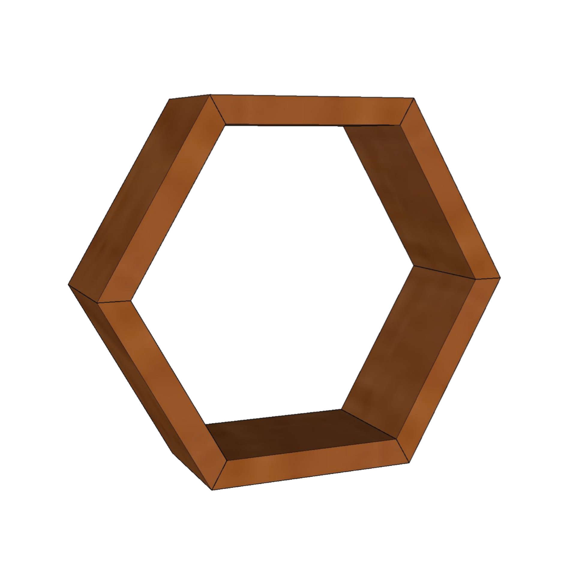 Hexagon Shelf Plans (PDF) product image (4)