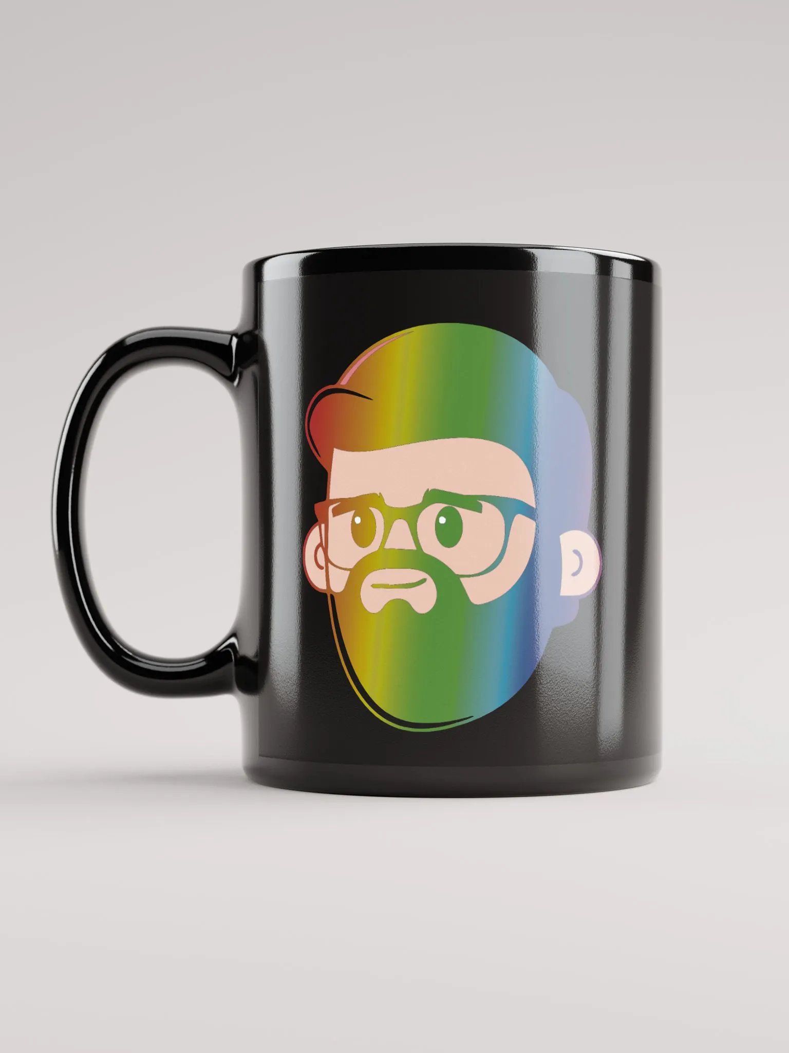 Rainbow Otto Mug (Black) product image (4)