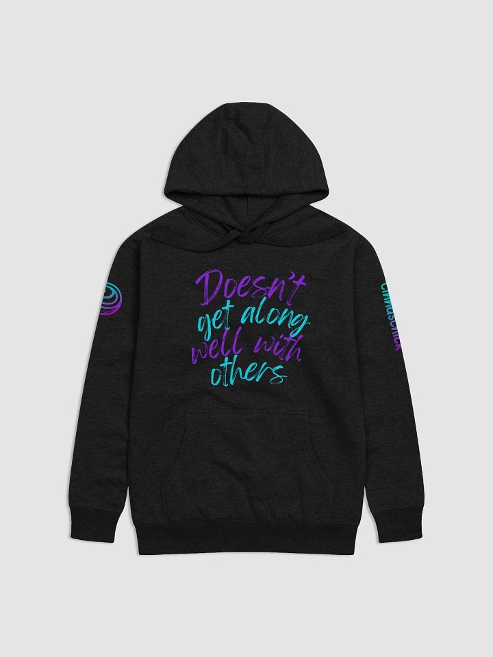 Cinnaschick Doesn't Get Along Unisex Hoodie product image (1)