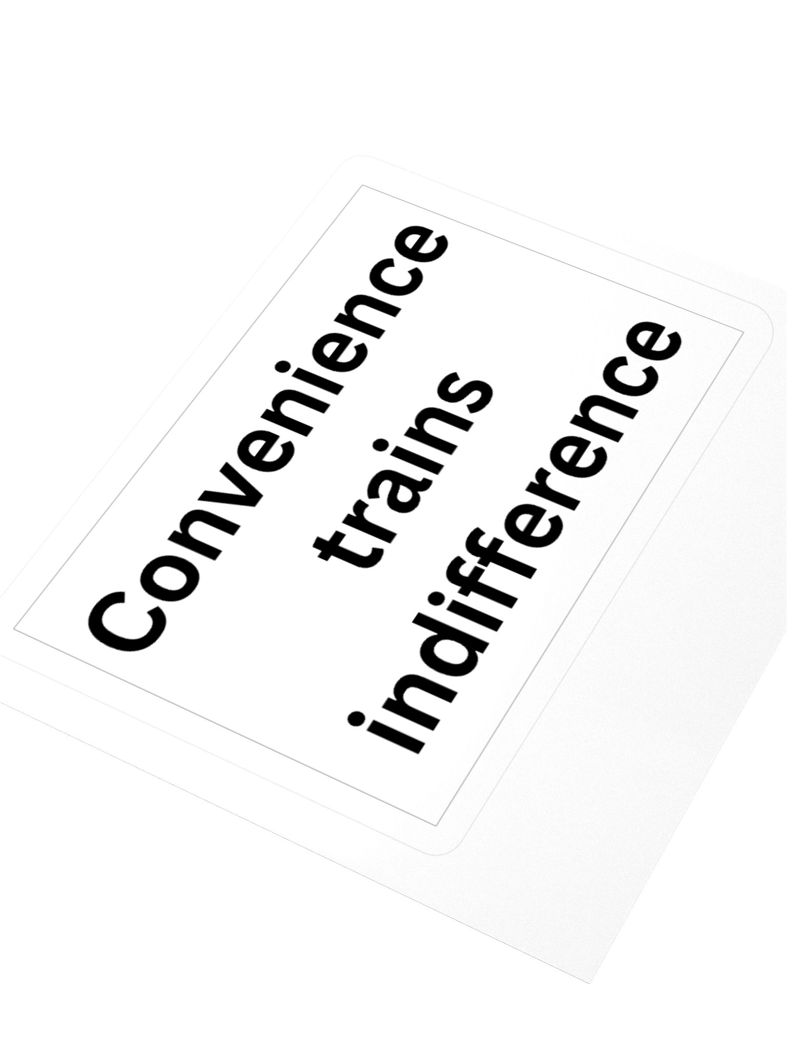 Convenience Trains Indifference product image (3)