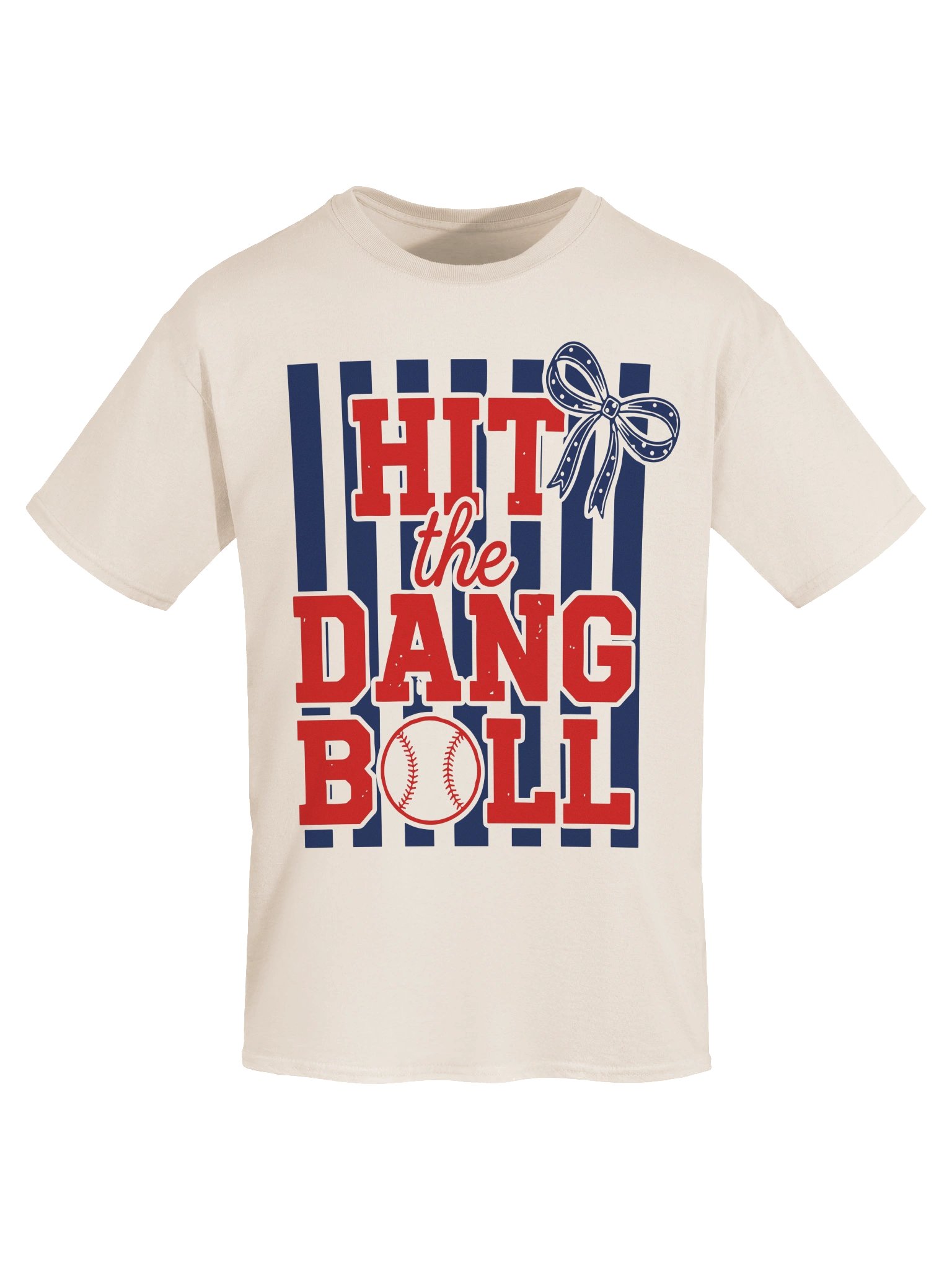 Hit The Dang Ball Baseball shirt product image (13)