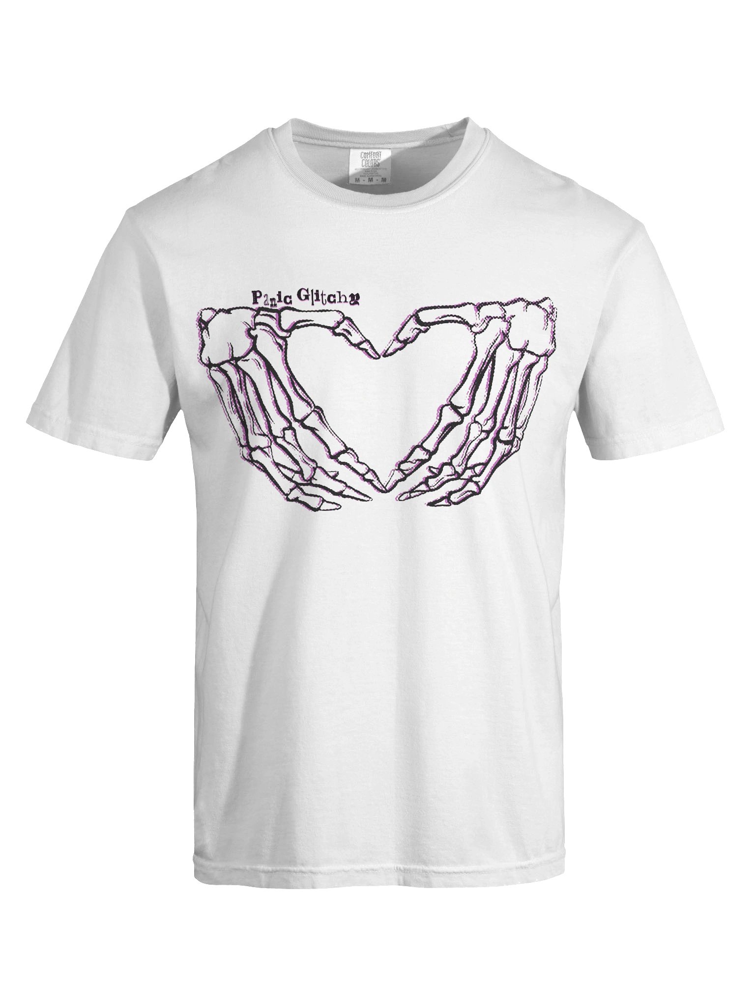Glitchy Heart & Bones Tee product image (19)