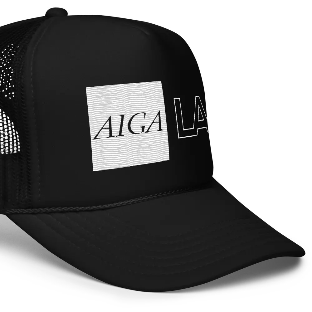 AIGA LA Classic Trucker Hat product image (5)