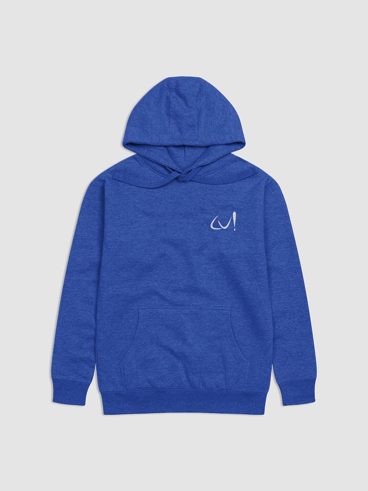 CREW - CU! Hoodie - White printed logo with CREW on the back product image (13)