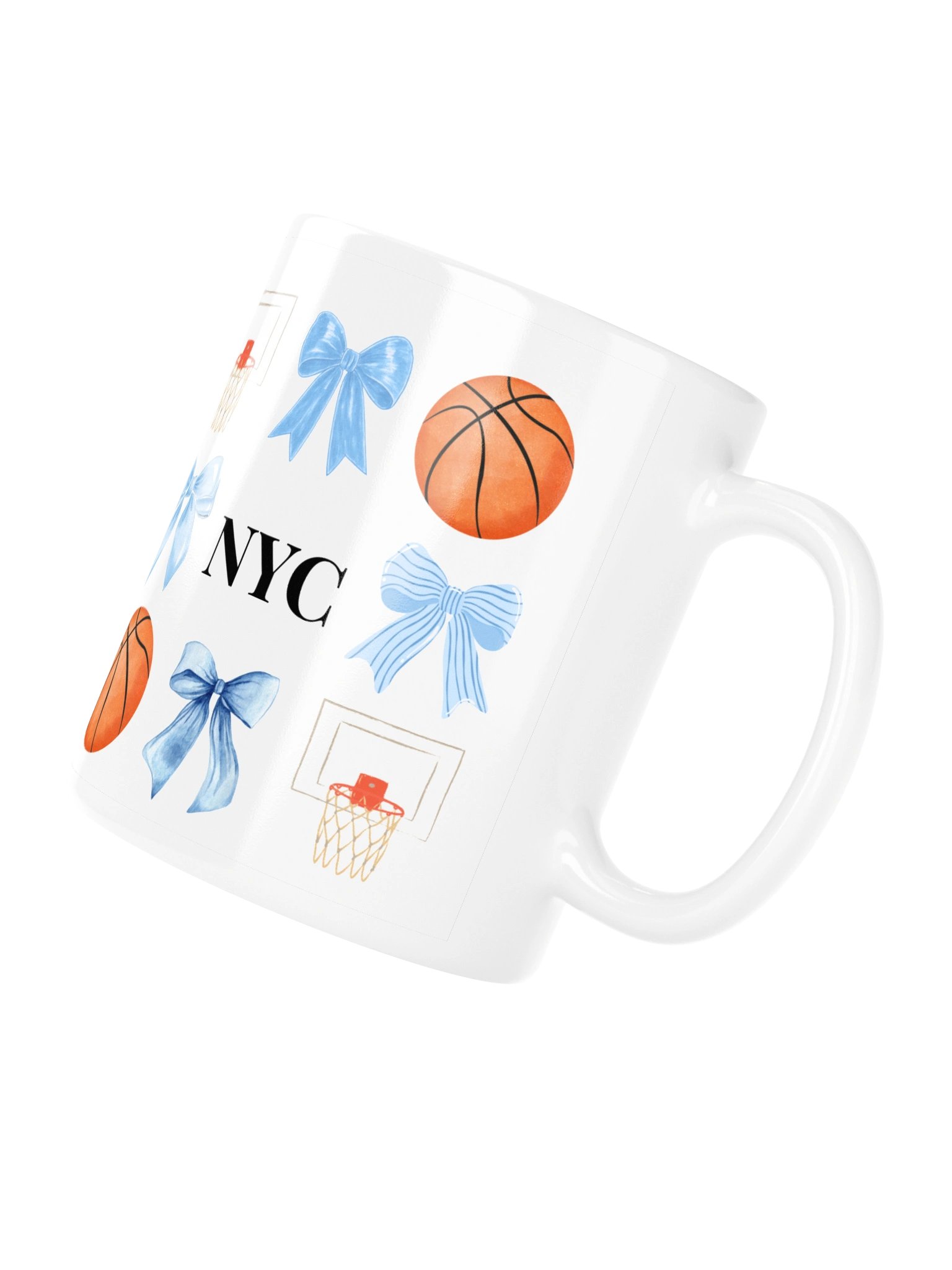 Basketballs & Bows Mugs product image (4)