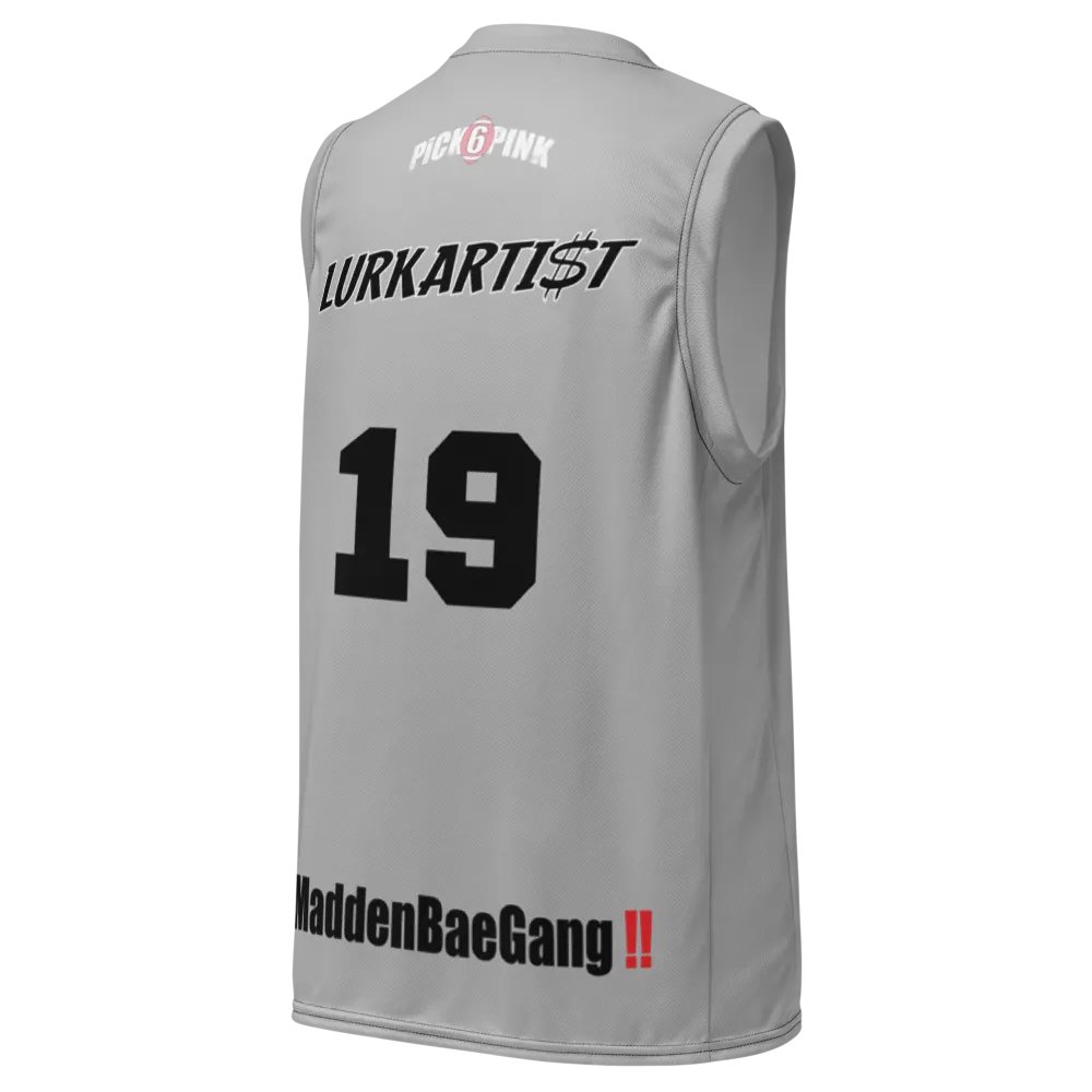 Madden Bae Jersey 👨‍🎨 (Gray + Black Logo) product image (12)