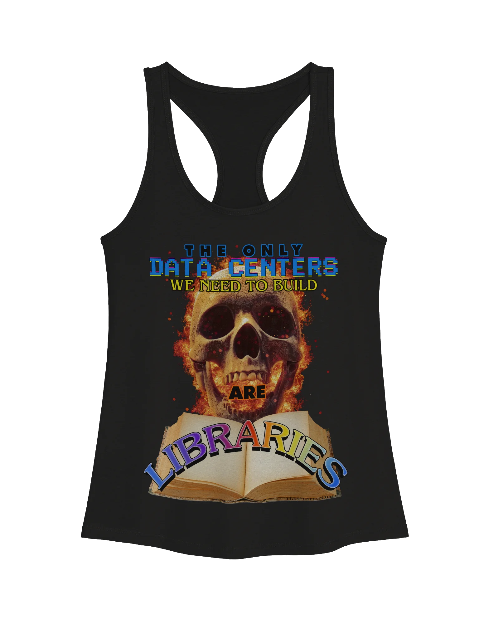 DATA CENTERS RACERBACK TANK TOP product image (1)